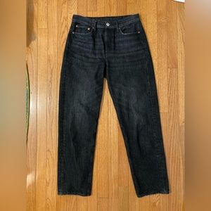 American Eagle high waist '90s Boyfriend Jean, washed black